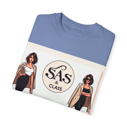 SAS & Class Unisex Garment-Dyed T-Shirt - Fashion Independence Tee