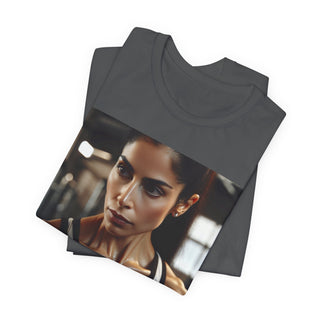 Pretty Girls Lift Heavy T‑Shirt — Motivational Gym Tee for Women