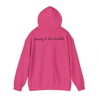 Fitness Hoodie — 'Beauty & Barbell' Female Bodybuilding Gym Sweatshirt