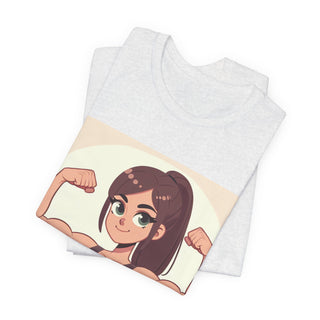 Pretty Girls Lift Weights Tee — Strong Girl Fitness T-Shirt