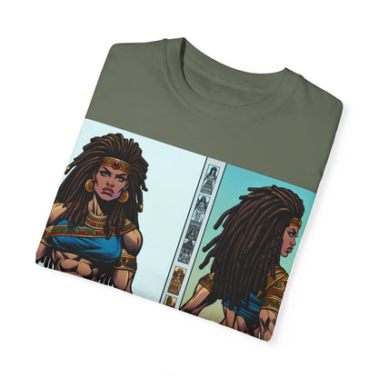 Empowered Hero Unisex Garment-Dyed T-Shirt - Bold Graphic Design