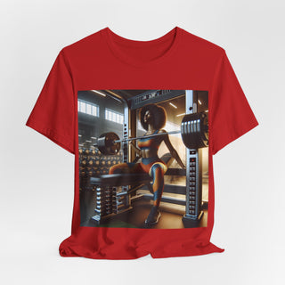 Bench Press & Impress T-Shirt — Gym Aesthetic Workout Tee