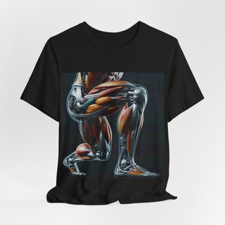 Squat Anatomy Tee — #squatgoals Gym Workout T-Shirt