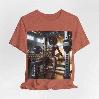 Bench Press & Impress T-Shirt — Gym Aesthetic Workout Tee