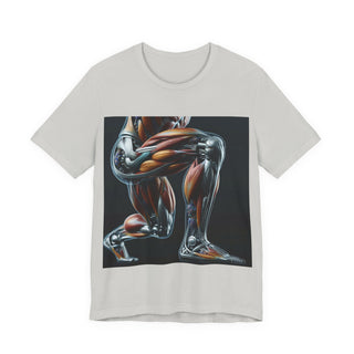 Squat Anatomy Tee — #squatgoals Gym Workout T-Shirt