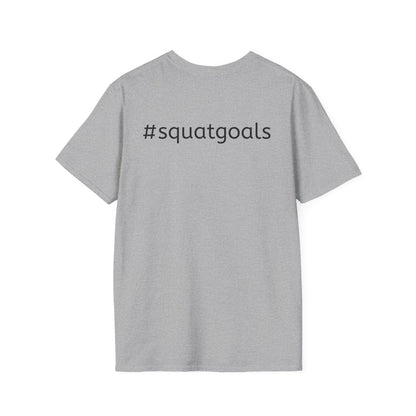 Squat Goals Unisex Softstyle T-Shirt - Motivational Fitness Apparel