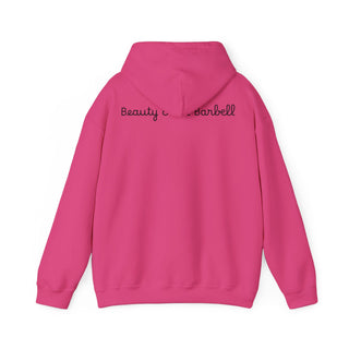 Fitness Hoodie — 'Beauty & Barbell' Female Bodybuilding Gym Sweatshirt