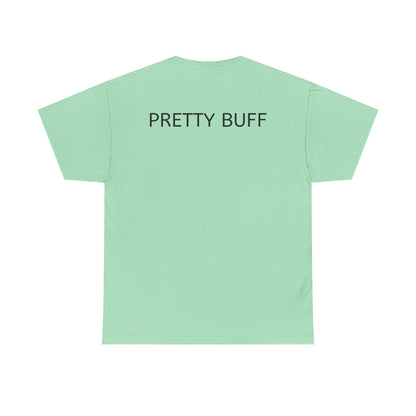 Tribal Art Unisex Heavy Cotton Tee - 'Pretty Buff'