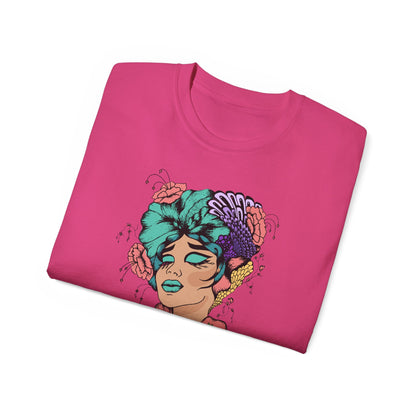 Vibrant Floral Graphic Tee - "Snatch Goals" Unisex Ultra Cotton T-Shirt