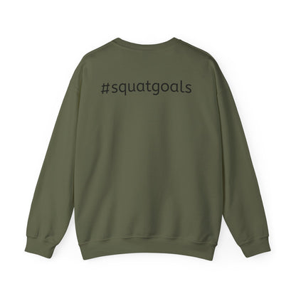 Muscle Graphic Sweatshirt with #squatgoals