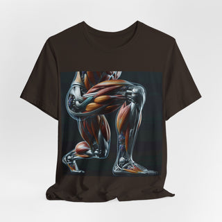 Squat Anatomy Tee — #squatgoals Gym Workout T-Shirt