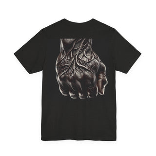 Sun's Out, Guns Out Tee — Muscular Fist Graphic T-Shirt