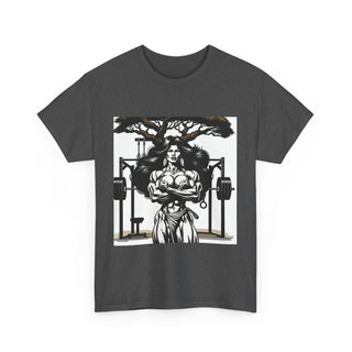 Beauty & the Barbell Unisex Heavy Cotton Tee - Empowerment Fitness Shirt