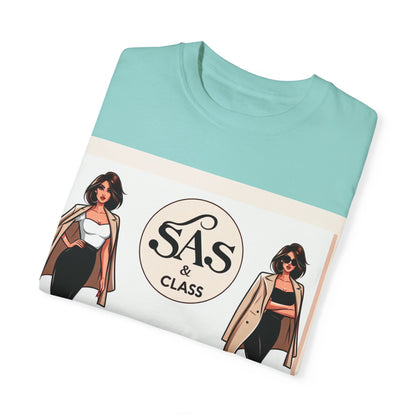 SAS & Class Unisex Garment-Dyed T-Shirt - Fashion Independence Tee