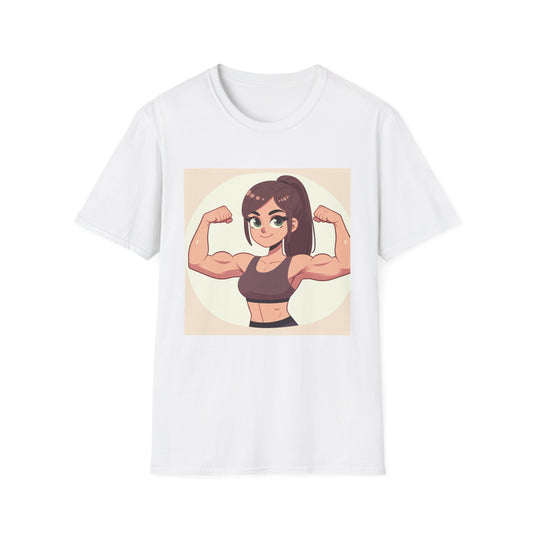 Empowering Girls T-Shirt - 'Pretty Girls Lift Weights'