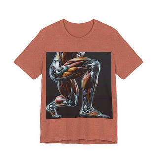 Squat Anatomy Tee — #squatgoals Gym Workout T-Shirt