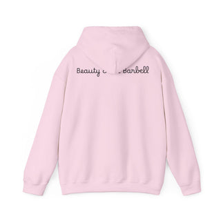 Fitness Hoodie — 'Beauty & Barbell' Female Bodybuilding Gym Sweatshirt