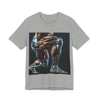 Squat Anatomy Tee — #squatgoals Gym Workout T-Shirt