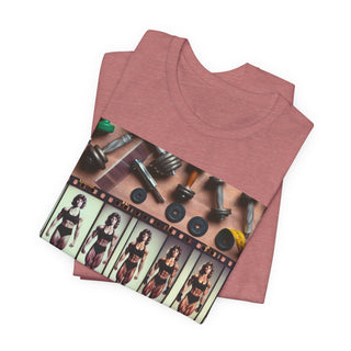 Artistic Heavy Cotton Tee - Unique Design for Creative Souls