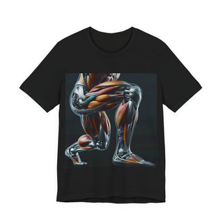 Squat Anatomy Tee — #squatgoals Gym Workout T-Shirt