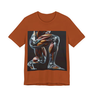 Squat Anatomy Tee — #squatgoals Gym Workout T-Shirt