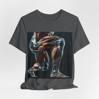 Squat Anatomy Tee — #squatgoals Gym Workout T-Shirt