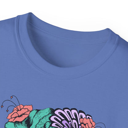 Vibrant Floral Graphic Tee - "Snatch Goals" Unisex Ultra Cotton T-Shirt