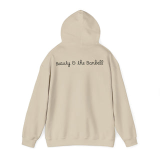 Fitness Hoodie — 'Beauty & Barbell' Female Bodybuilding Gym Sweatshirt