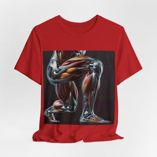 Squat Anatomy Tee — #squatgoals Gym Workout T-Shirt