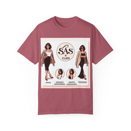 SAS & Class Unisex Garment-Dyed T-Shirt - Fashion Independence Tee