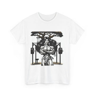 Beauty & the Barbell Unisex Heavy Cotton Tee - Empowerment Fitness Shirt