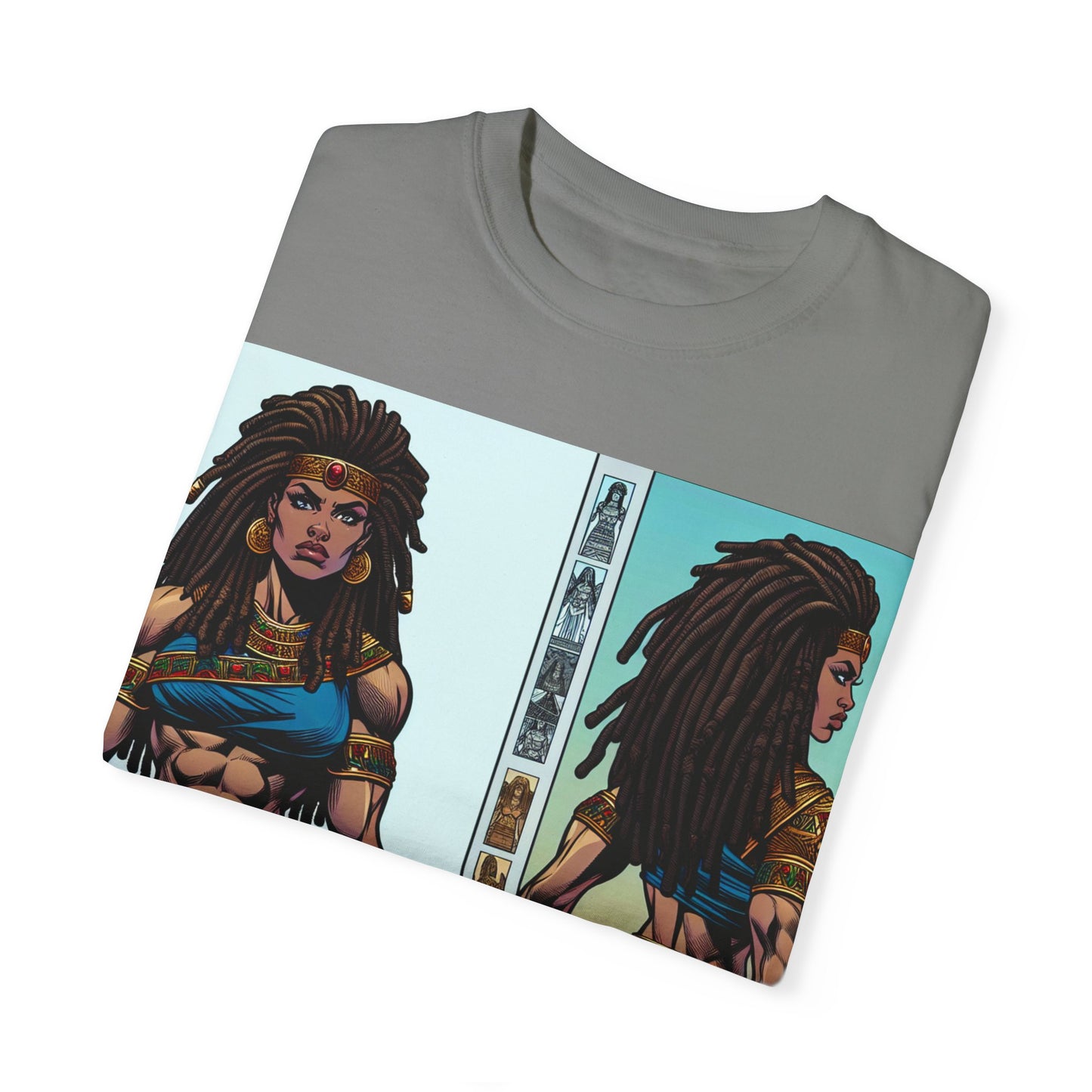 Empowered Hero Unisex Garment-Dyed T-Shirt - Bold Graphic Design