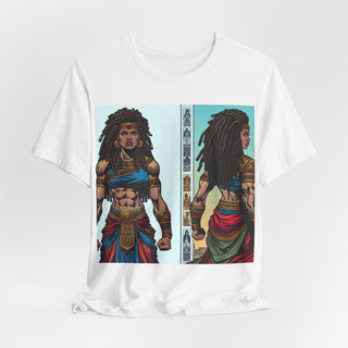Warrior Goddess Tee — Empowered Female Warrior Front & Back Graphic Shirt
