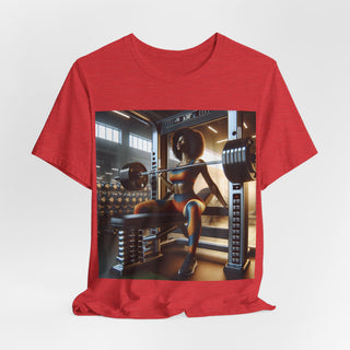 Bench Press & Impress T-Shirt — Gym Aesthetic Workout Tee