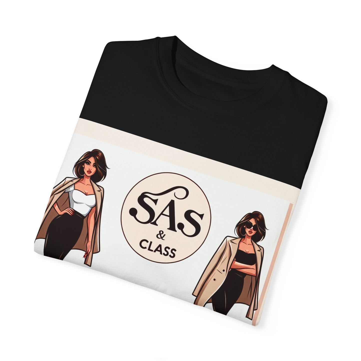 SAS & Class Unisex Garment-Dyed T-Shirt - Fashion Independence Tee