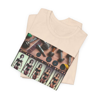 Artistic Heavy Cotton Tee - Unique Design for Creative Souls