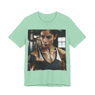Pretty Girls Lift Heavy T‑Shirt — Motivational Gym Tee for Women
