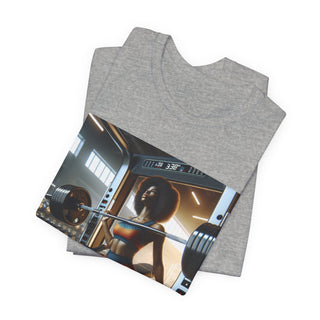 Bench Press & Impress T-Shirt — Gym Aesthetic Workout Tee