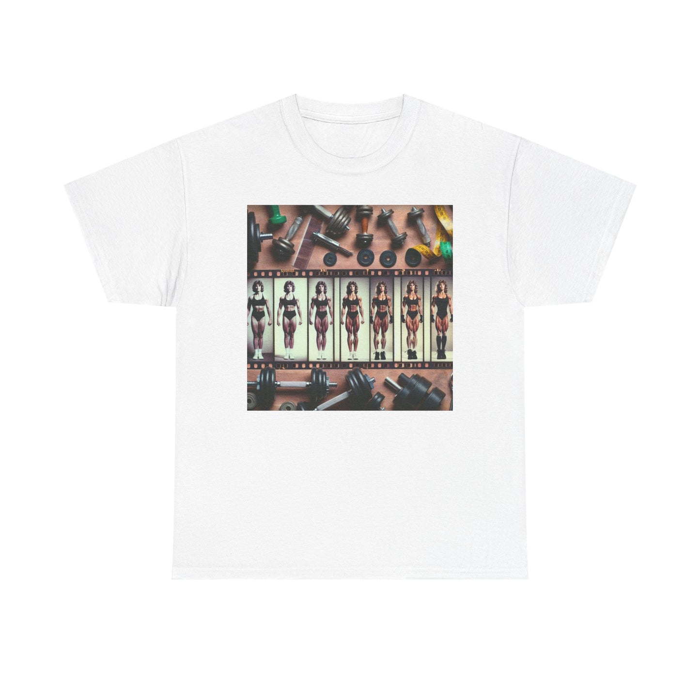 Artistic Heavy Cotton Tee - Unique Design for Creative Souls