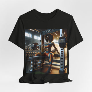 Bench Press & Impress T-Shirt — Gym Aesthetic Workout Tee