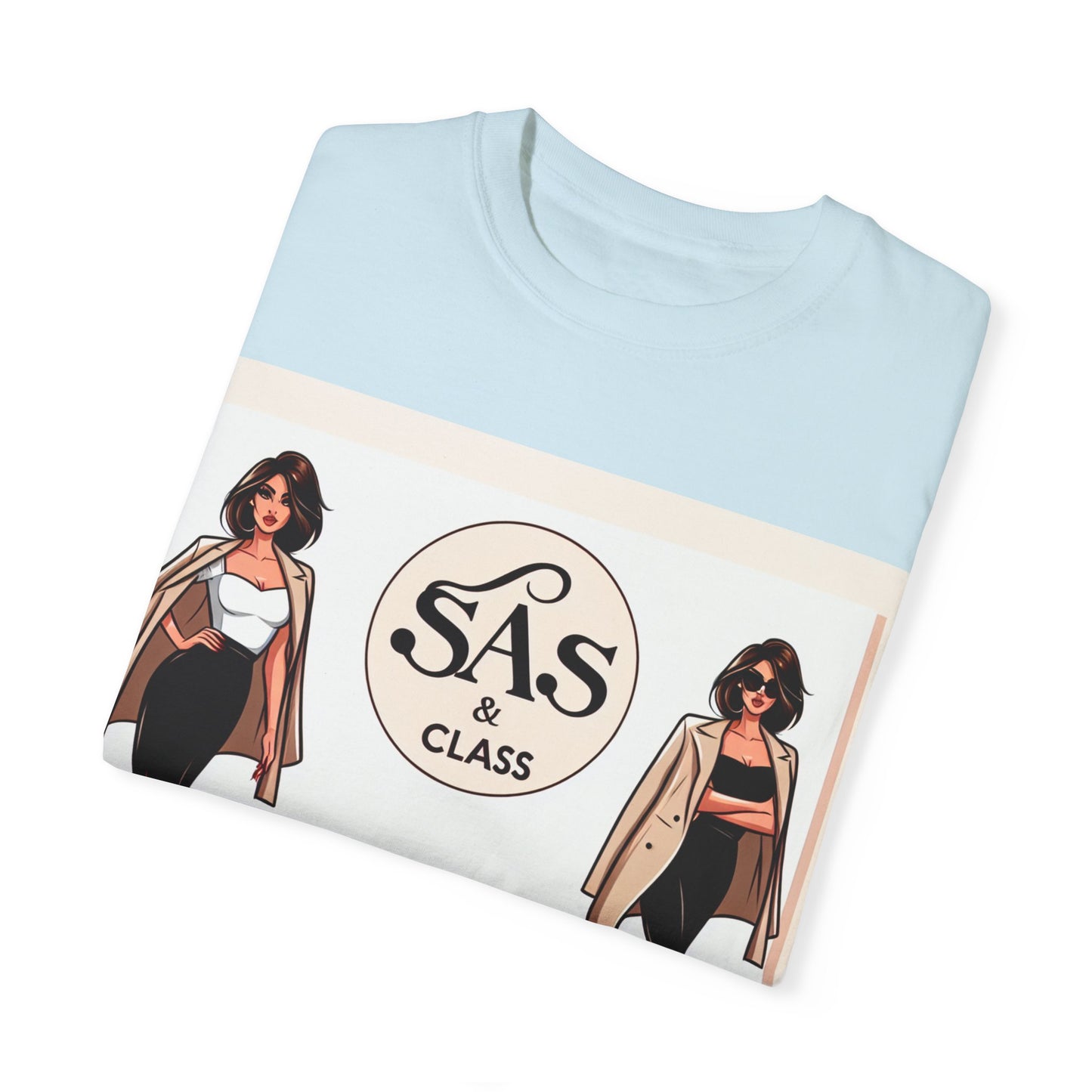 SAS & Class Unisex Garment-Dyed T-Shirt - Fashion Independence Tee