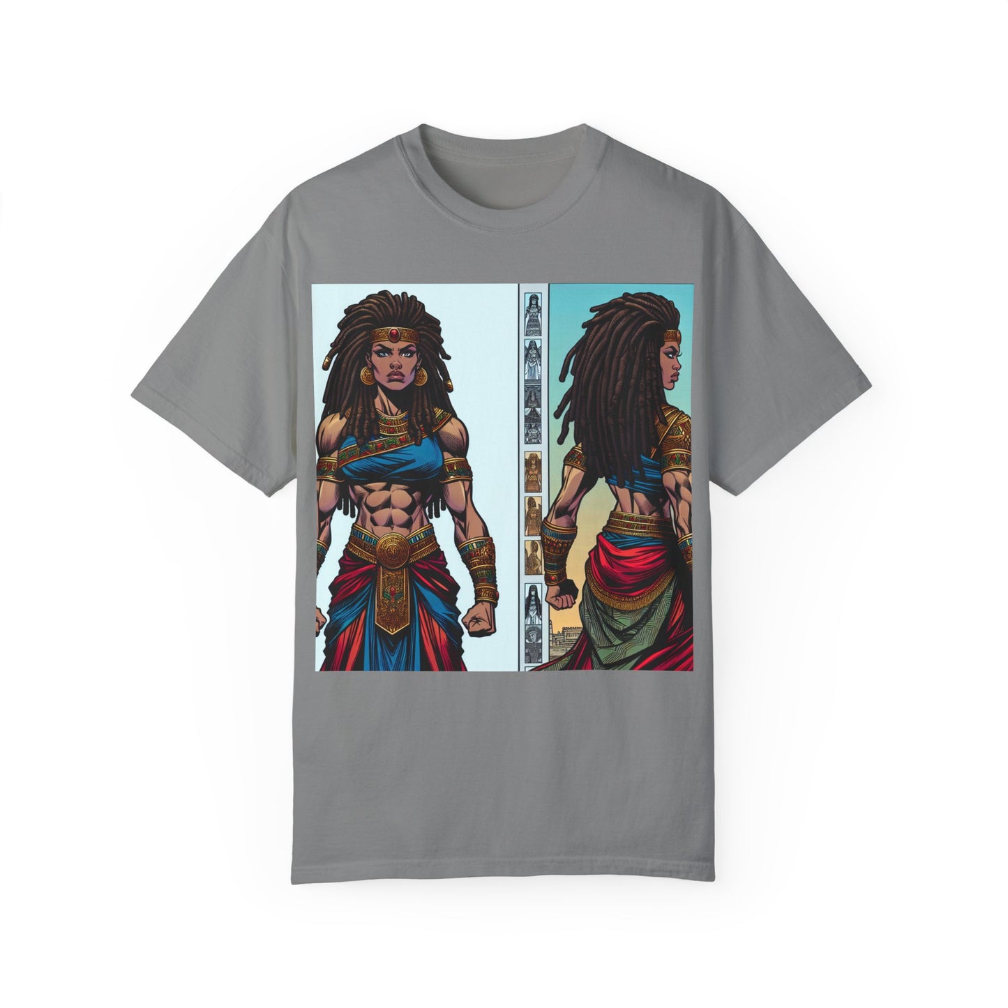 Empowered Hero Unisex Garment-Dyed T-Shirt - Bold Graphic Design