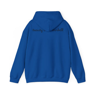 Fitness Hoodie — 'Beauty & Barbell' Female Bodybuilding Gym Sweatshirt