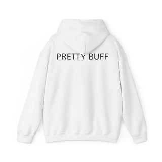 Hoodie — 'Pretty Buff' Tattooed Men Graphic Pullover