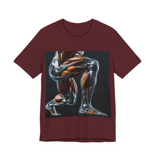 Squat Anatomy Tee — #squatgoals Gym Workout T-Shirt