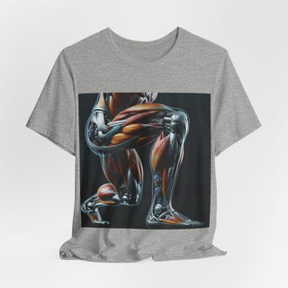 Squat Anatomy Tee — #squatgoals Gym Workout T-Shirt