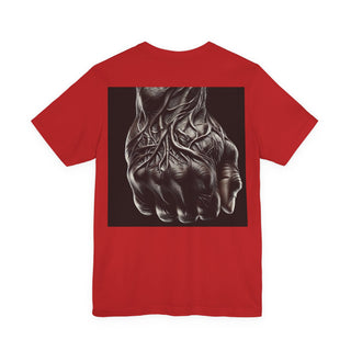 Sun's Out, Guns Out Tee — Muscular Fist Graphic T-Shirt