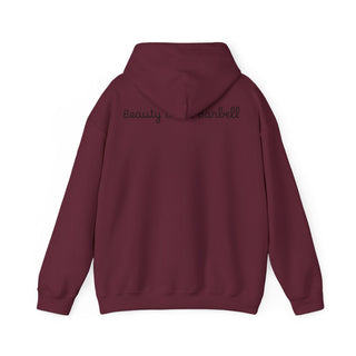 Fitness Hoodie — 'Beauty & Barbell' Female Bodybuilding Gym Sweatshirt