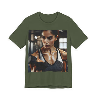 Pretty Girls Lift Heavy T‑Shirt — Motivational Gym Tee for Women