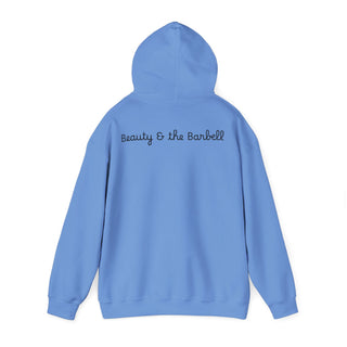 Fitness Hoodie — 'Beauty & Barbell' Female Bodybuilding Gym Sweatshirt